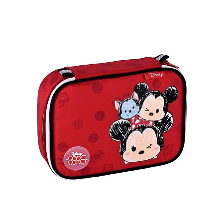 Estojo Box Simples Tsum Tsum Disney Mickey E Amigos Clio