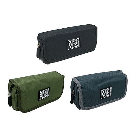 Estojo Duplo Modelo 9 C/ Abertura Em Velcro Juvenil Xeryus