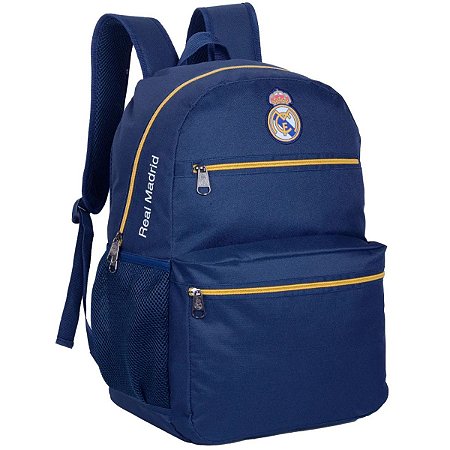 Mochila De Costas Esportiva Real Madrid Azul Marinho Xeryus