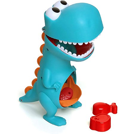 Brinquedo Dino Papa Tudo 26cm Infantil Elka