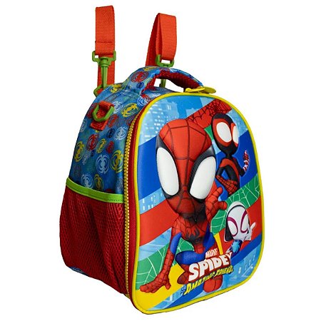 Lancheira Escolar Homem Aranha Spidey E Seus Amigos - Xeryus