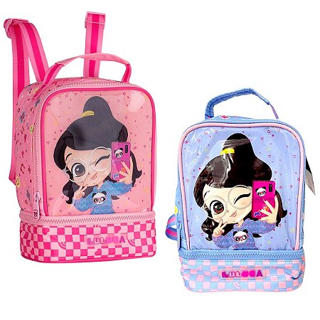 Lancheira Térmica Luluca Youtuber Escolar Meninas - Clio