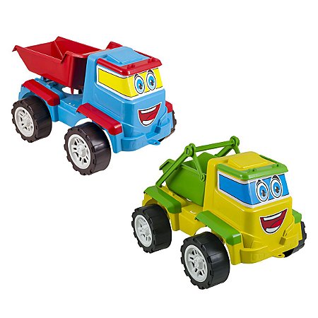 Caminhão De Brinquedo Actos Caçamba +actos Caçamba Cabe Tudo