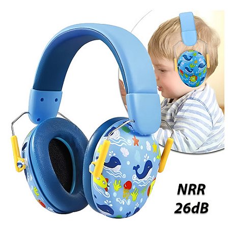 Protetor Abafador Fone Barulho Ruido Ouvido Infantil Autismo