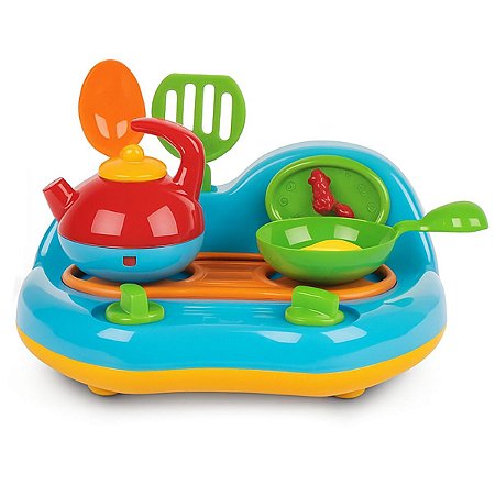 Kit Cozinha Infantil Fogão E Panelas Brinquedo Meninas Div