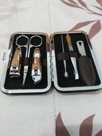 Kit Cortador Unha 6 peças