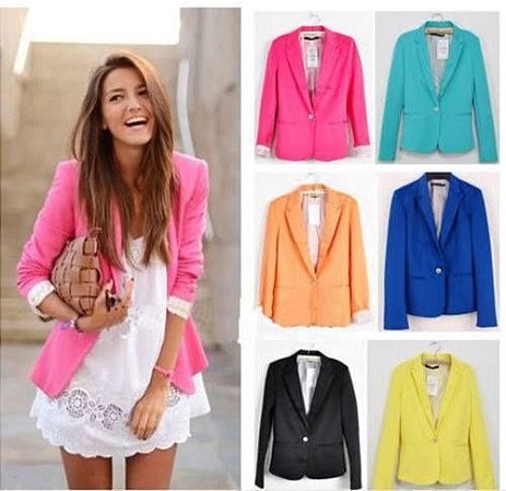 Blazer diversas cores