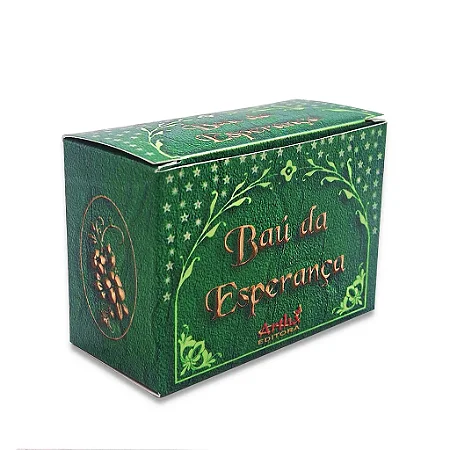 Baú da Esperança com 64 Mensagens Motivacionais