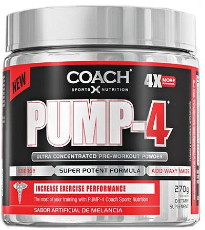 PUMP 4 - COACH SUPLEMENTS 270G