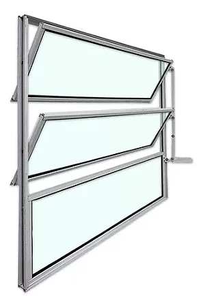 Janela Basculante  Linha 16 - 60x60 cm