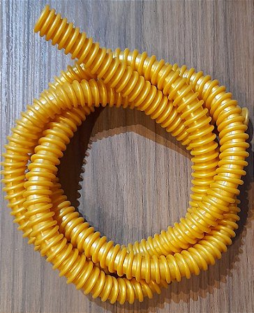 MANGUEIRA SILICONE HELIX DOURADO/DOURADO