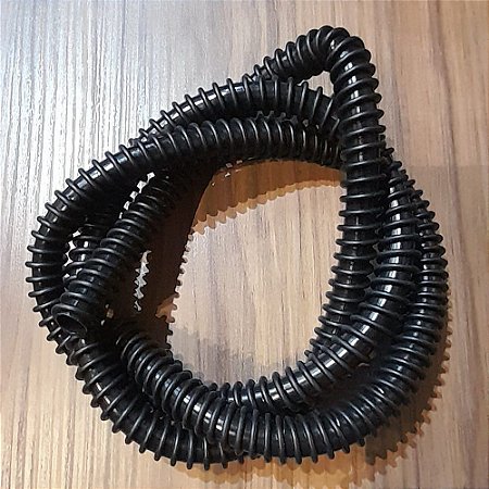 MANGUEIRA SILICONE HELIX PRETO/PRETO