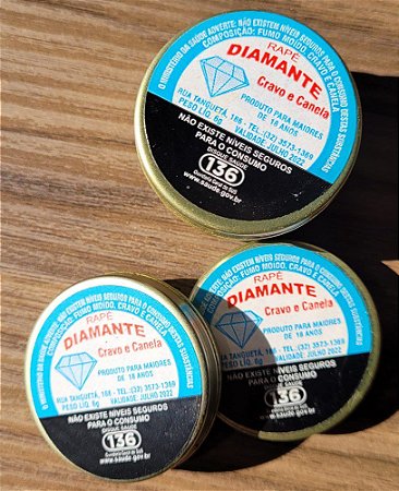 RAPÉ CRAVO E CANELA 6G