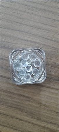 BOLINHA DE RESPIRO VIDRO 5/16 UNIDADE