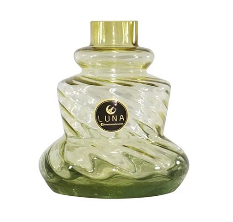 VASO BASE LUNA EAST RIGADO TWIST AMARELO