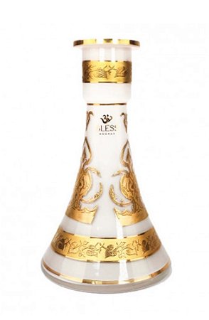 VASO BLESS 30CM PARIS TOWER BRANCO