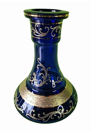 VASO HOT GLOW 26CM AZUL