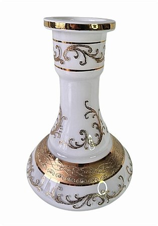 VASO HOT GLOW 26CM BRANCO