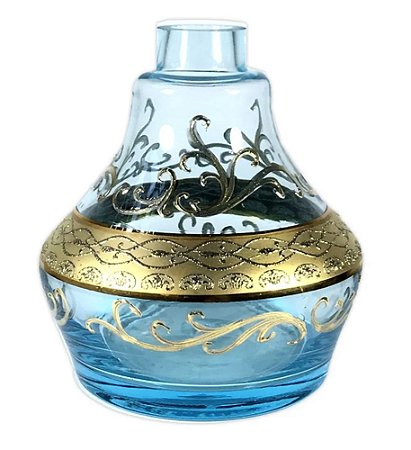 VASO HOT GOTA 14CM AZUL