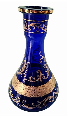 VASO HOT GOTA 30CM AZUL