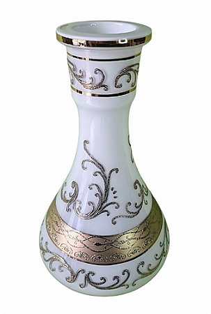 VASO HOT GOTA 30CM BRANCO