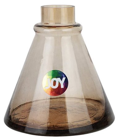 VASO JOY PQ PIRAMIDE MARROM