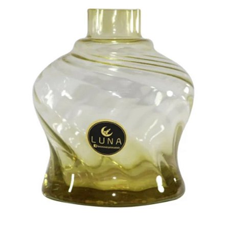 VASO LUNA RON RIGADO TWIST AMARELO