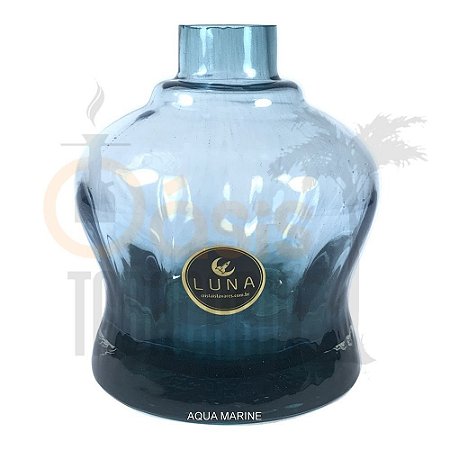 VASO LUNA RON RIGADO AZUL CLARO