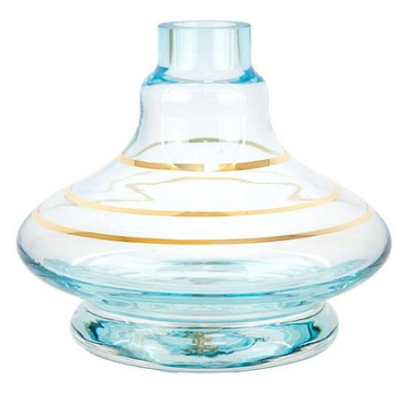 VASO MD 14CM GENIE LISTRA AZUL BB