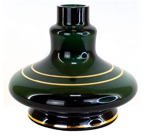 VASO MD 14CM GENIE LISTRA PRETO