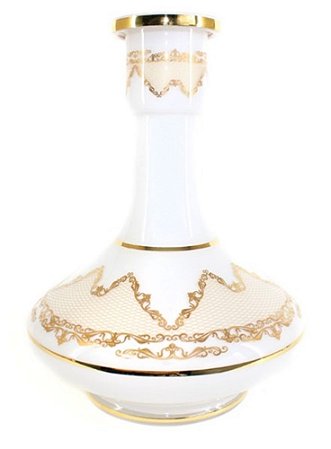 VASO MD 30CM GENIE BRANCO