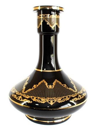 VASO MD 30CM GENIE PRETO