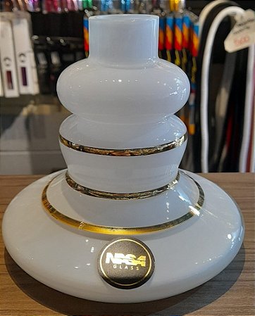 VASO NASA JASMINE FILETE BRANCO