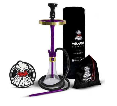 NARGUILE VOLKANO ANAK ROXO