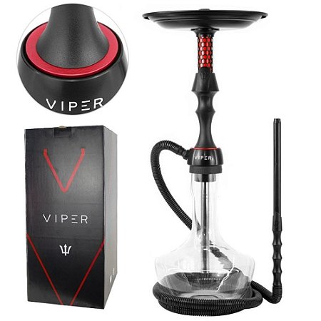 NARGUILE TRITON VIPER VERMELHO