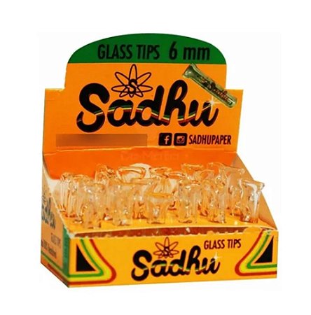 PITEIRA VIDRO SADHUGU 6MM UNIDADE