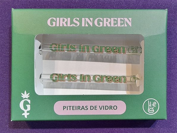 PITEIRA VIDRO GIRLS IN GREEN C/2