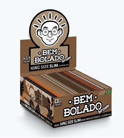 SEDA BEM BOLADO KING BROWN SLIM  CX50