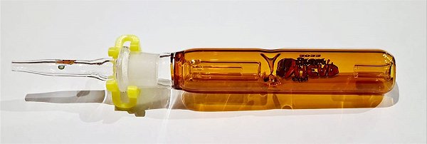 COLETOR VIDRO GRANDE MARROM