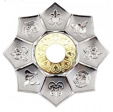 PRATO EBS IMPACTUS GRANDE PRATA/DOURADO