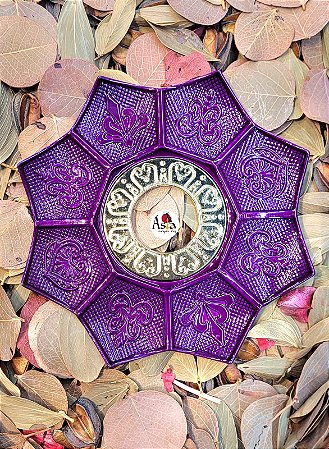 PRATO EBS IMPACTUS PEQUENO ROXO/DOURADO