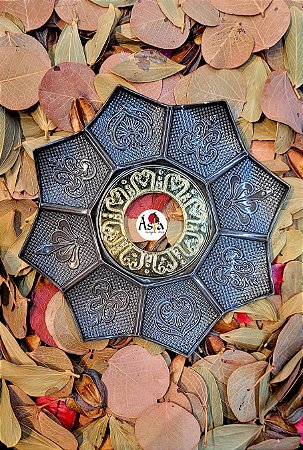 PRATO EBS IMPACTUS PEQUENO CINZA/DOURADO