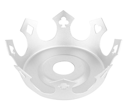 PRATO ZENITH COROA ROYAL FLUSH PRATA