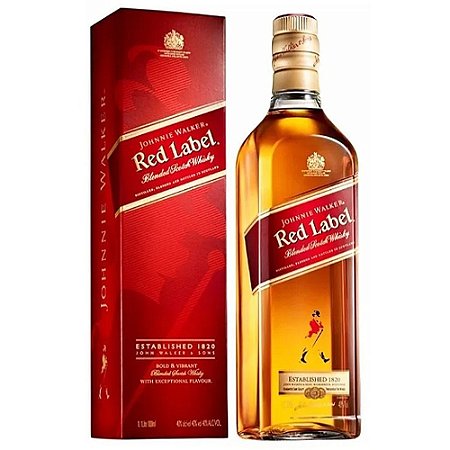 GARRAFA RED LABEL 1litro