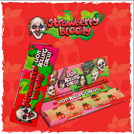 SEDA SABORIZADA LION STRAWBERRY BLOOD