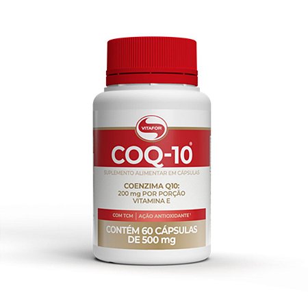 Coq 10 Coenzima 60 Capsulas - Vitafor