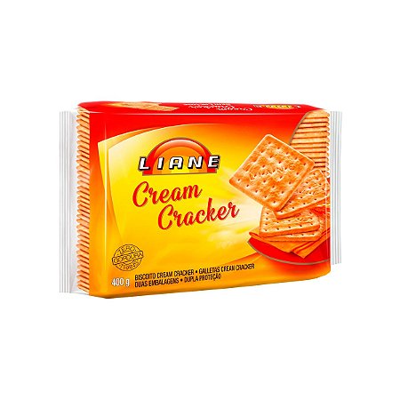 Biscoito Cream Cracker 400g - APLV - Liane