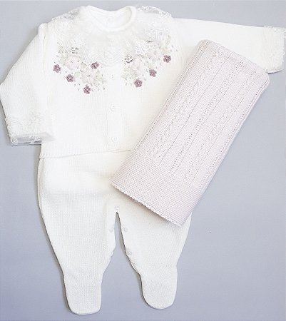 Petit Chloé Off-white - Saída de Maternidade