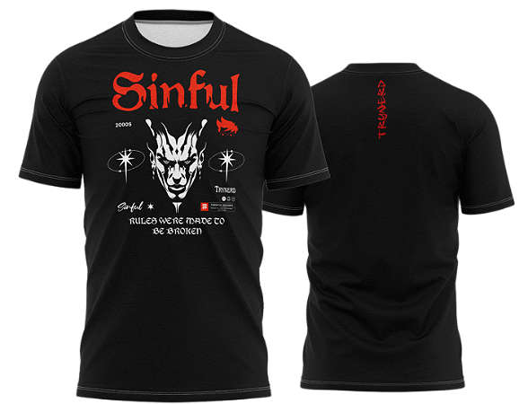 Camiseta TryNerd | Sinful - Streetwear