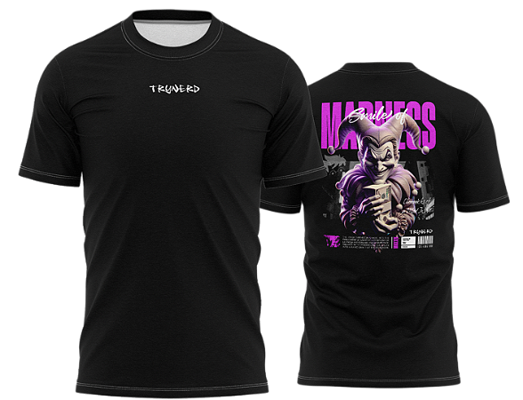 Camiseta TryNerd | Smile Off - Streetwear